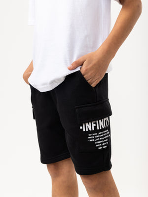 KNITTED BERMUDA Black / 14