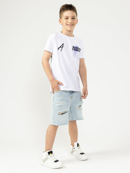 JEANS BERMUDA Light Blue / 14