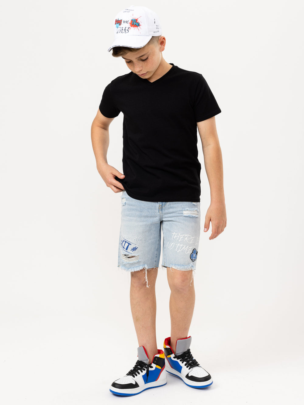 JEANS BERMUDA Light Blue / 14