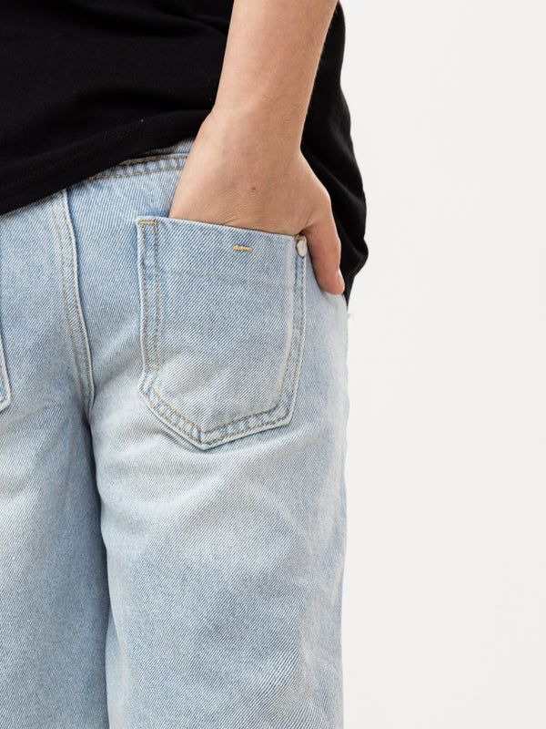 JEANS BERMUDA Light Blue / 14