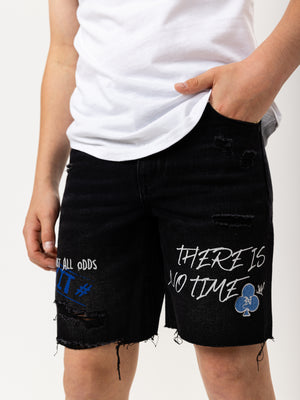JEANS BERMUDA Black / 14