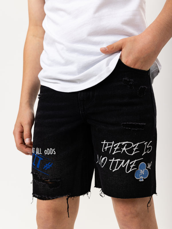 JEANS BERMUDA Black / 14