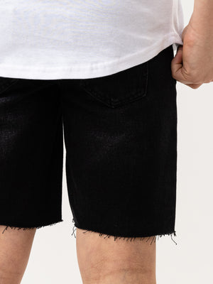 JEANS BERMUDA Black / 14