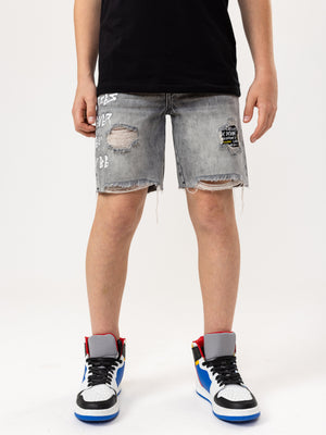 JEANS BERMUDA Gray / 14