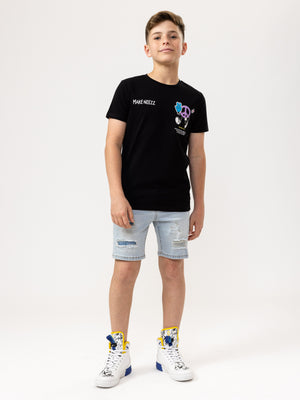JEANS BERMUDA Light Blue / 14