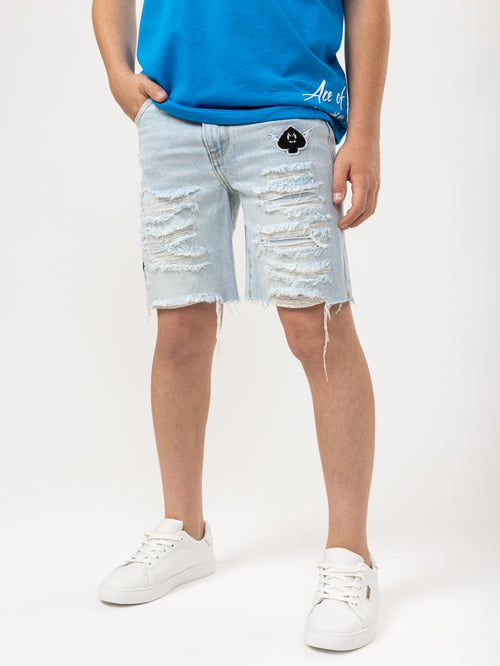 JEANS BERMUDA Light Blue / 14