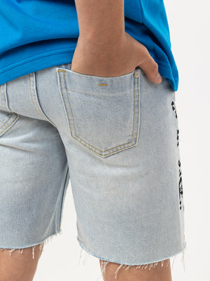 JEANS BERMUDA Light Blue / 14