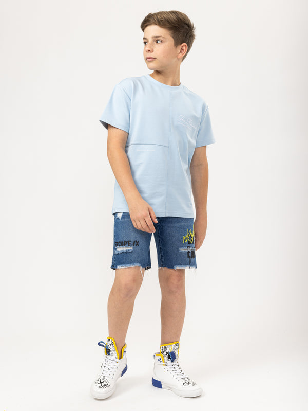 JEANS BERMUDA Blue / 14