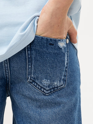 JEANS BERMUDA Blue / 14
