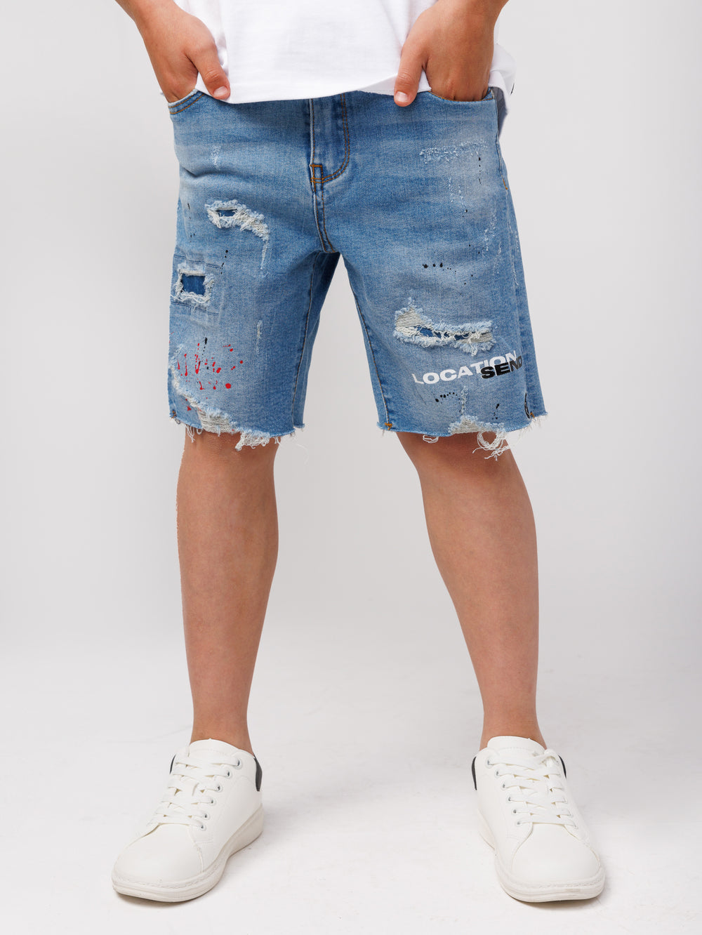 JEANS BERMUDA Blue / 14