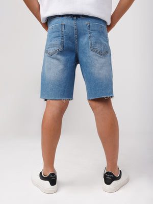 JEANS BERMUDA Blue / 14