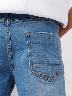 JEANS BERMUDA Blue / 14