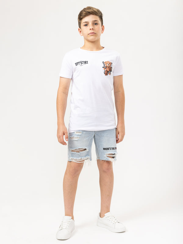 JEANS BERMUDA Light Blue / 14