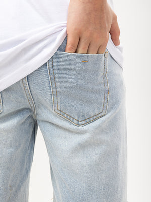 JEANS BERMUDA Light Blue / 14