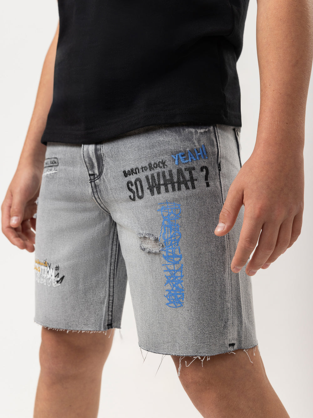 JEANS BERMUDA Gray / 14