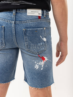 JEANS BERMUDA Blue / 14