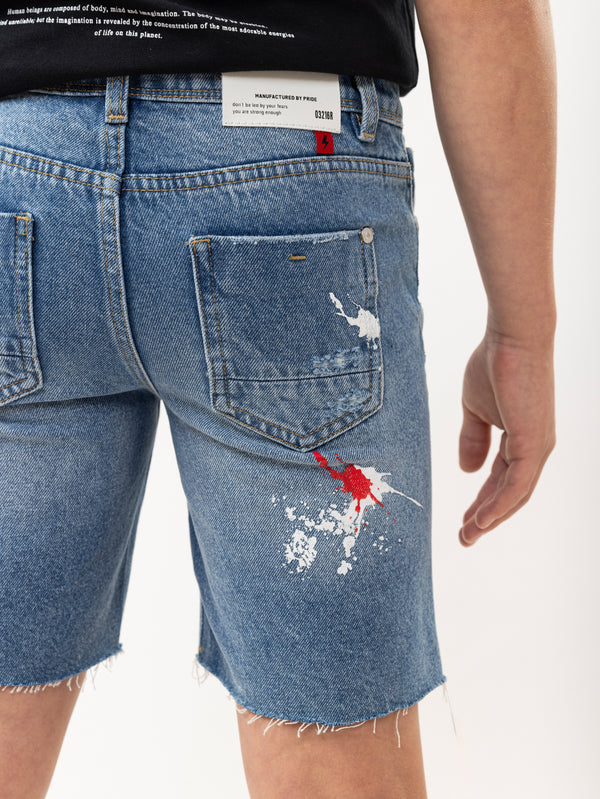JEANS BERMUDA Blue / 14