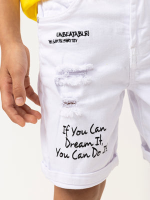 WOVEN BERMUDA White / 14