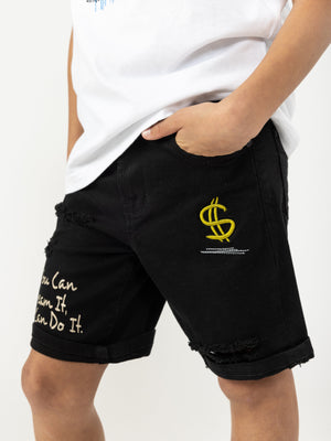 WOVEN BERMUDA Black / 14