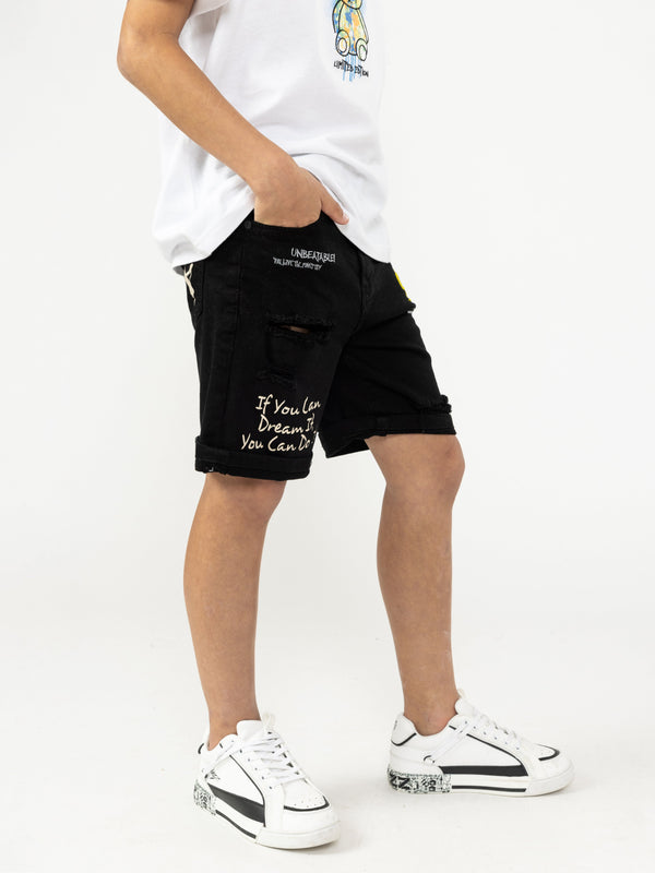 WOVEN BERMUDA Black / 14