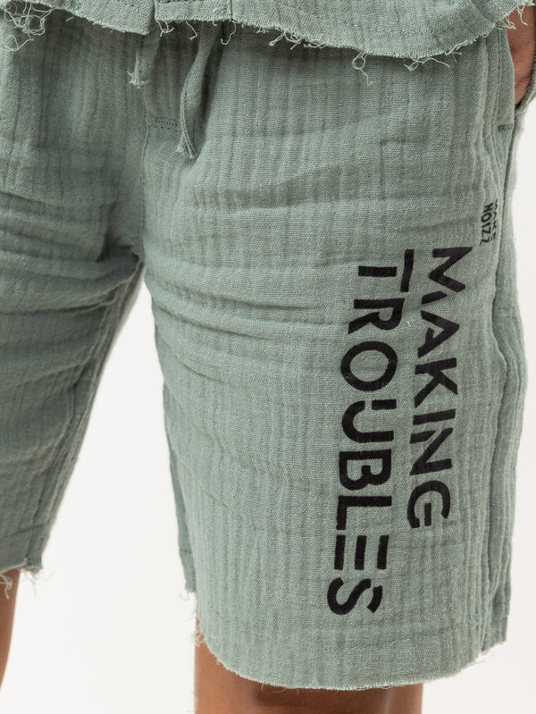 WOVEN BERMUDA Green / 14