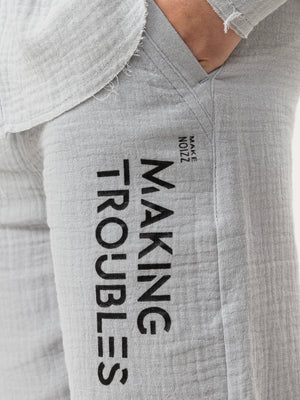 WOVEN BERMUDA Silver / 14