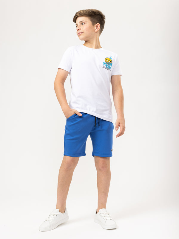 KNITTED BERMUDA Blue / 14