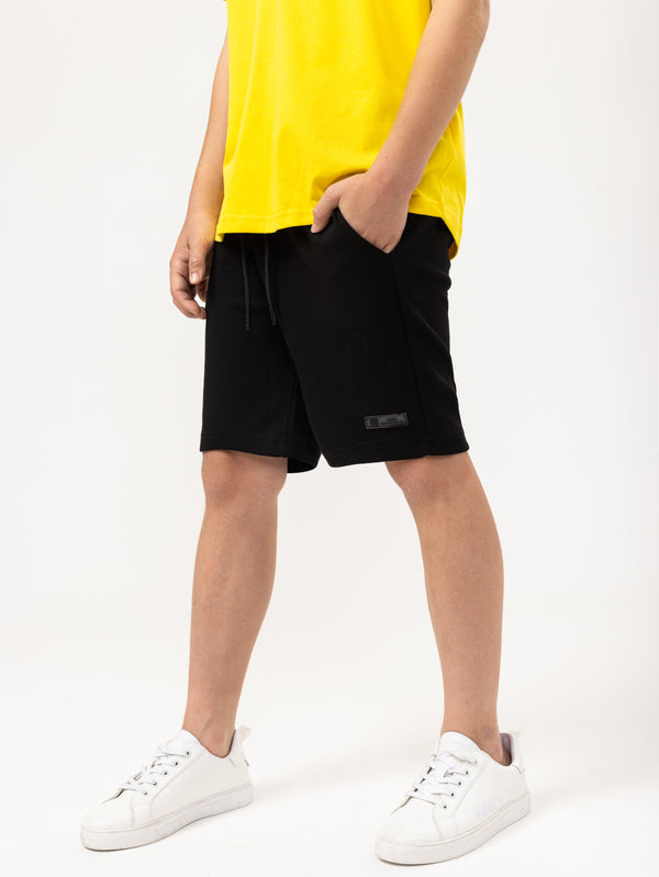 KNITTED BERMUDA Black / 14