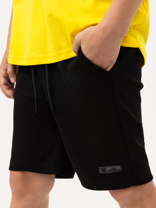 KNITTED BERMUDA Black / 14