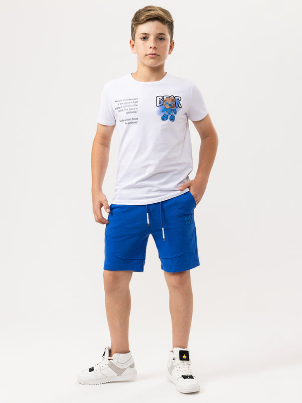 KNITTED BERMUDA Royal Blue / 14