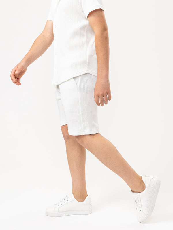 WOVEN BERMUDA Cream / 14