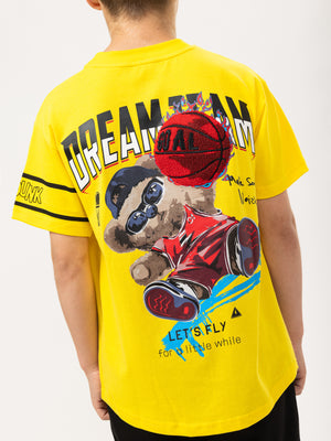 T SHIRTS Yellow / 10