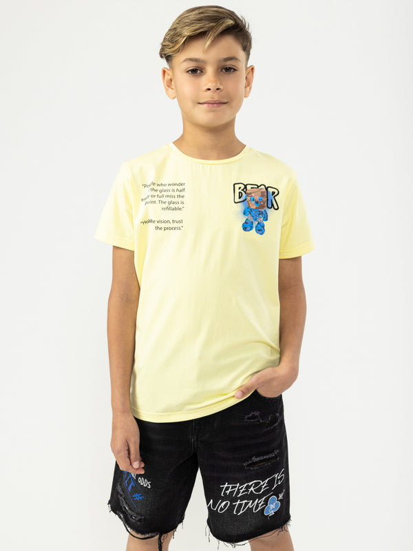 T SHIRTS Yellow / 14