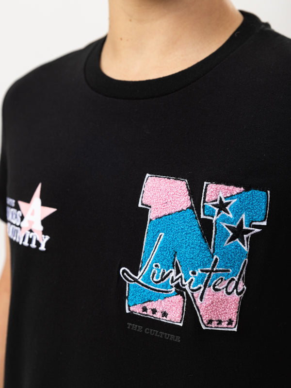 T SHIRTS Black / 14