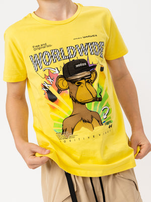 T SHIRTS Yellow / 14