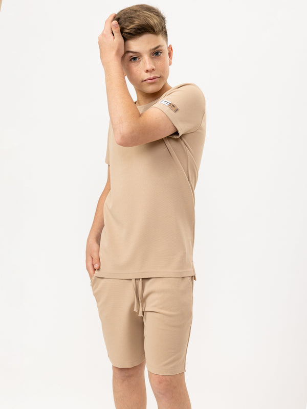 BASIC SET BOTTOM Camel / 14