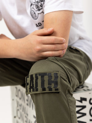 WOVEN PANTS Army / 14