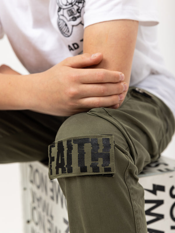 WOVEN PANTS Army / 14