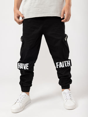 WOVEN PANTS Black / 14
