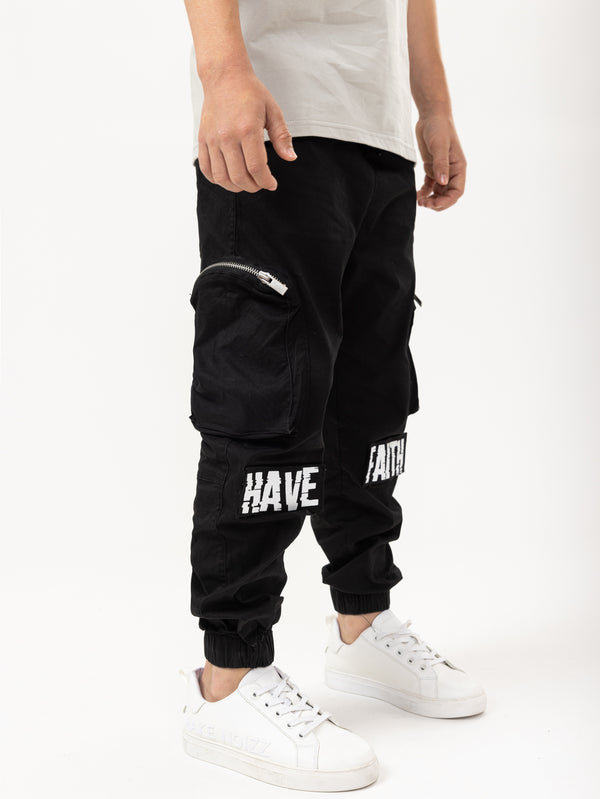 WOVEN PANTS Black / 14