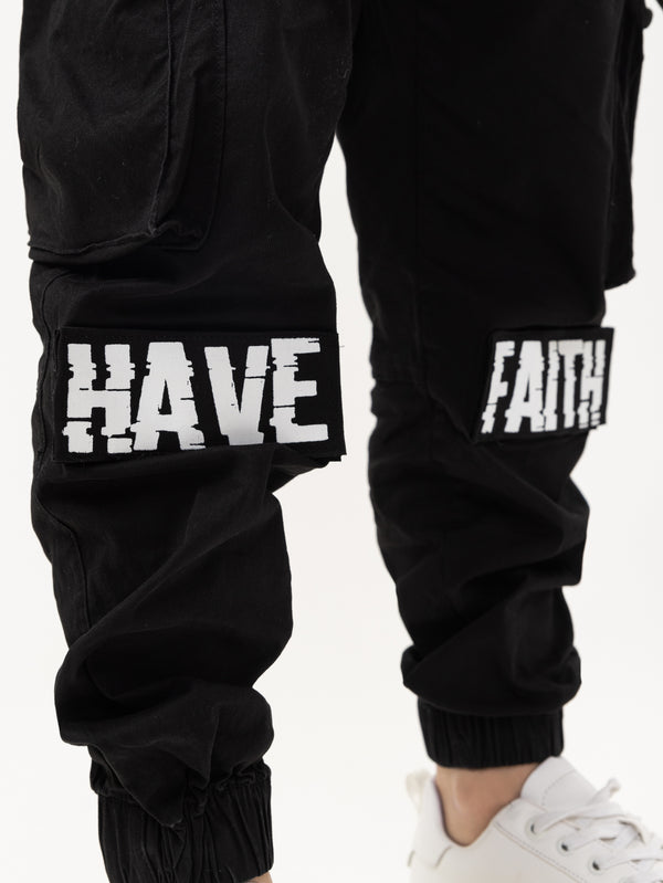 WOVEN PANTS Black / 14