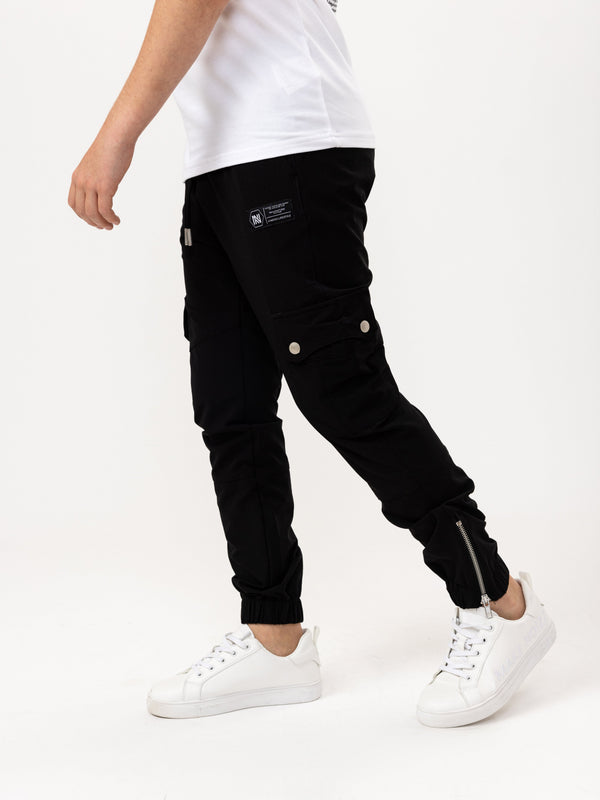 WOVEN PANTS Black / 14