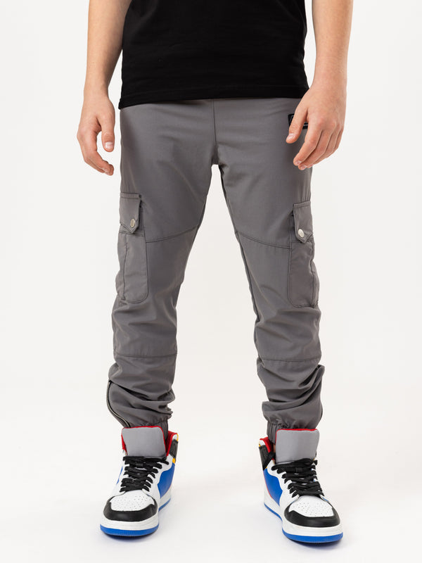 WOVEN PANTS Silver / 14
