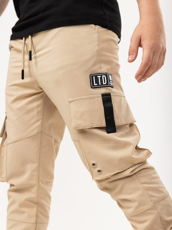 WOVEN PANTS Beige / 14