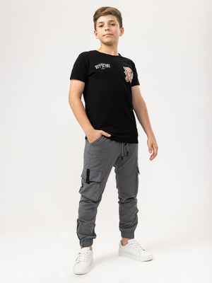 WOVEN PANTS Gray / 14