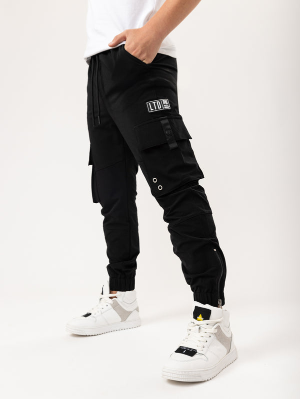 WOVEN PANTS Black / 14