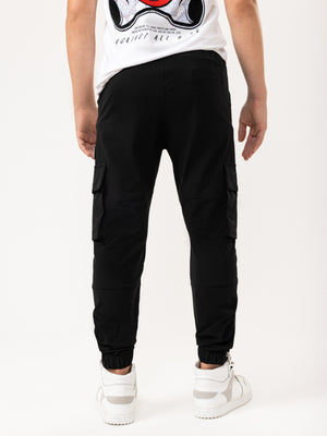 WOVEN PANTS Black / 14