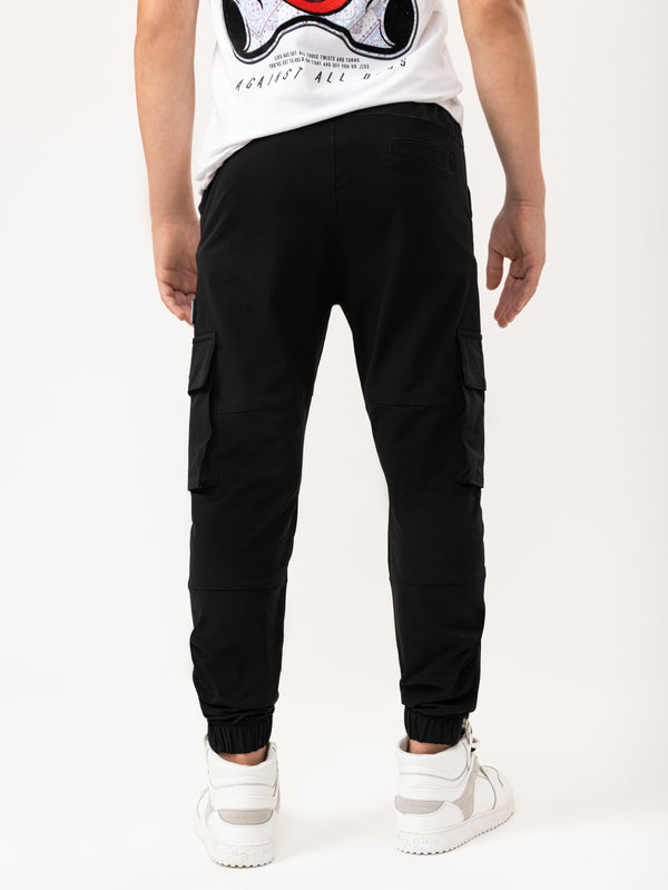 WOVEN PANTS Black / 14