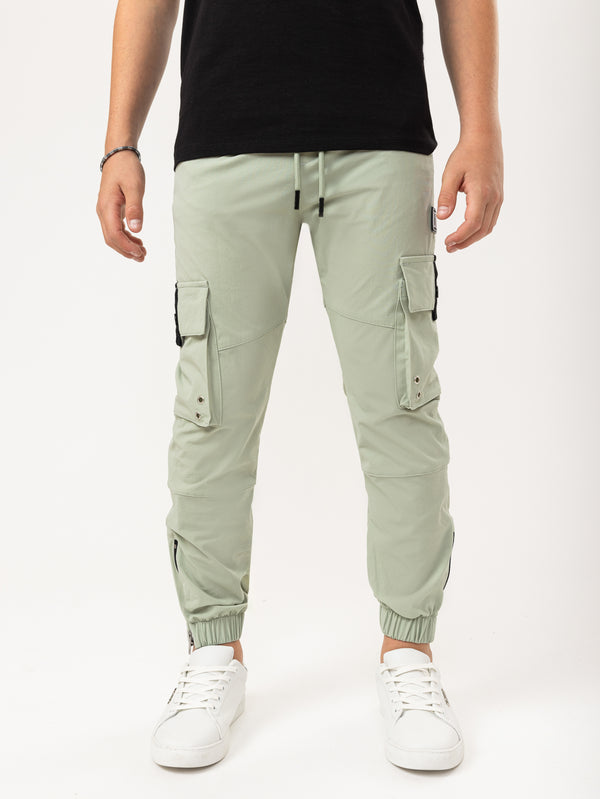 WOVEN PANTS Mint Green / 14