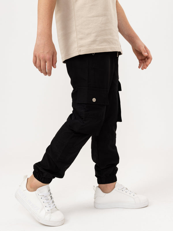 WOVEN PANTS Black / 14